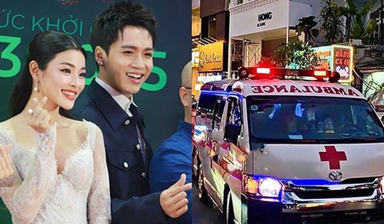 Đoàn phim có Đại Nghĩa, Lan Thy làm việc với công an vì dùng xe cứu thương sai mục đích