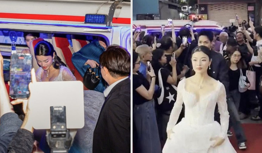 Vụ nghệ sĩ tới thảm đỏ bằng xe cứu thương, ê-kíp phim lên tiếng