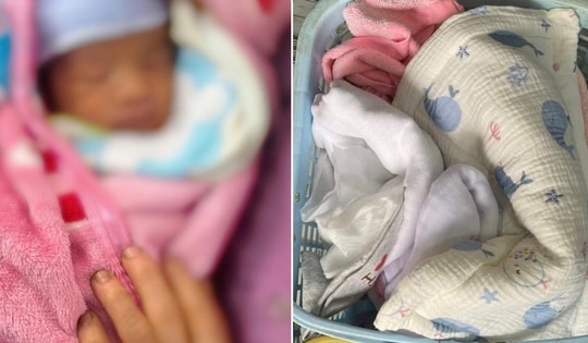 Bé sơ sinh bị bỏ rơi trước nhà dân kèm tờ giấy viết tay ở Cao Bằng