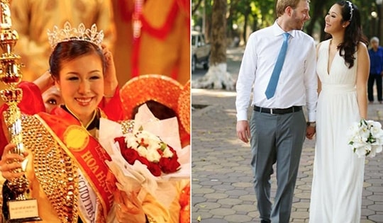 Hoa hậu tuổi Mão quê Nghệ An có gia thế khủng và cuộc sống bình yên bên chồng Tây