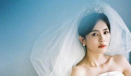 Bạch Lộc xinh đẹp khi khoác lên mình chiếc váy cô dâu