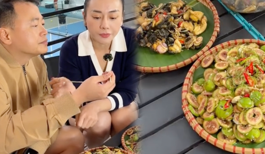 Phương Oanh vào bếp, Shark Bình khen nức nở