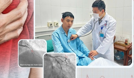 Người đàn ông 46 tuổi người nước ngoài bị nhồi máu cơ tim cấp thoát chết trong gang tấc