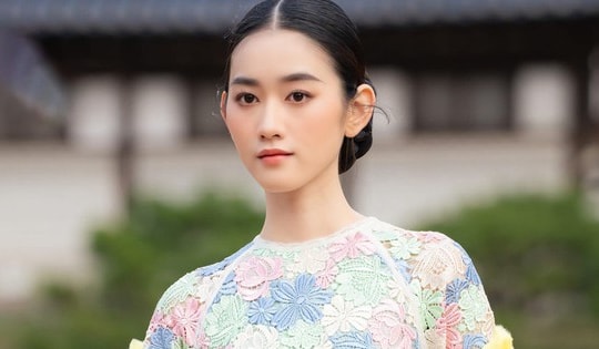 Cô gái cao 1,77m, vòng eo 58 cm tại Hoa hậu Việt Nam 2024