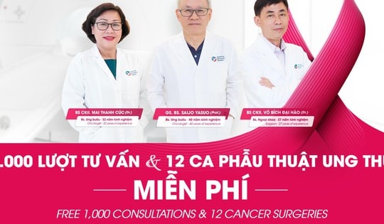 Khám ung thư miễn phí cùng đội ngũ giáo sư Nhật Bản tại Bệnh viện Quốc tế Mỹ (AIH)