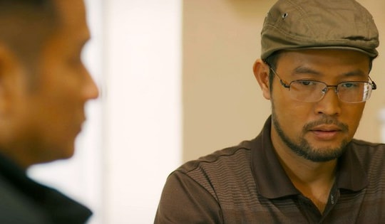 NSƯT Thái Sơn – bố Bình “Cha tôi, người ở lại”: Sống tình cảm nên khóc rất nhiều trong cảnh cha - con