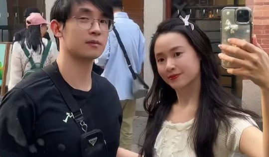 Midu và chồng thiếu gia tình tứ, lộ sắc vóc giữa tin đồn mang thai