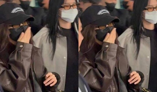 Jisoo đến Hà Nội, fan vây kín ở sân bay