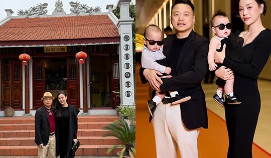 Shark Bình đưa Phương Oanh về Hưng Yên tảo mộ, khán giả khen ngợi cặp đôi ở một chi tiết