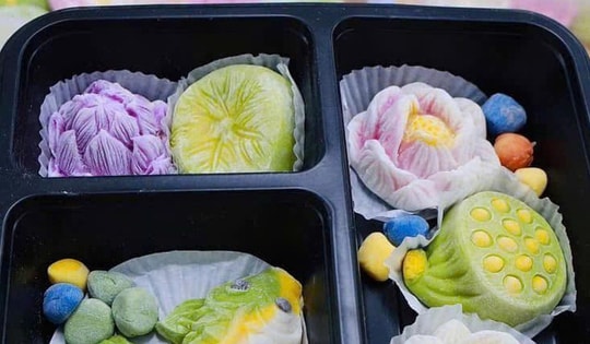 Mê mẩn bánh trôi, bánh chay nghệ thuật, bà nội trợ săn mua cúng Tết Hàn thực