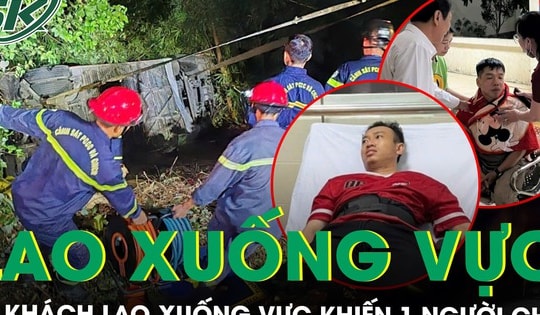 Xe khách lao xuống vực đèo Bảo Lộc khiến 1 người chết, 3 người bị thương nặng