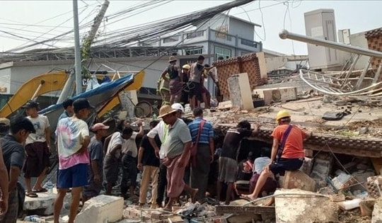 Hơn 1.700 người thiệt mạng vì động đất, Myanmar tuyên bố quốc tang 1 tuần