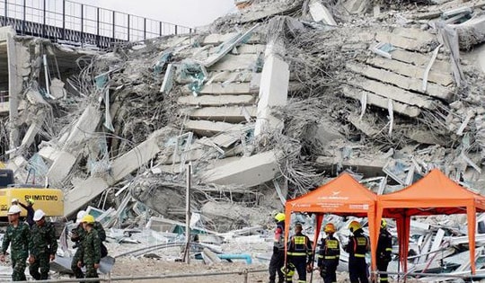 Động đất tại Myanmar: Phát hiện dấu hiệu sự sống tại tòa nhà đổ sập ở Thái Lan