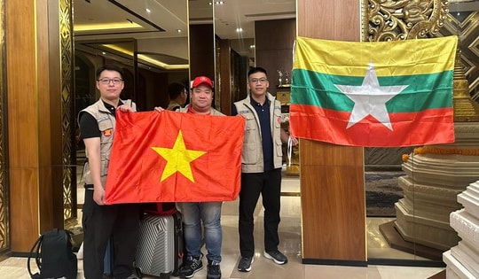 Việt Nam cử thêm 3 cán bộ phòng chống thiên tai sang Myanmar hỗ trợ sau động đất