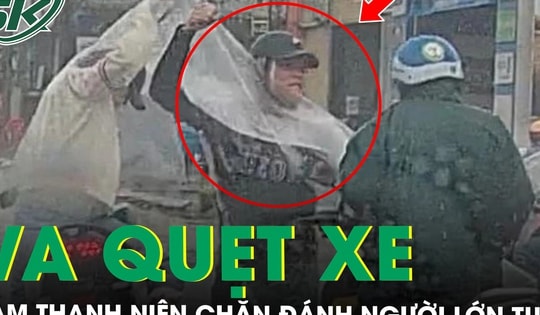 Nam thanh niên đánh người lớn tuổi sau va chạm giao thông ở Huế