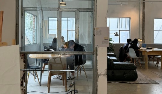 Giới trẻ Hà Nội thích thú trước mô hình 'Workspace' mới mở gần đây