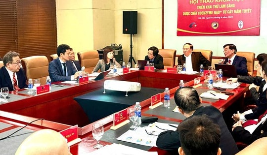 Hội thảo khoa học: Nghiên cứu triển khai thử lâm sàng Dược chất Coenzyme NAD+ từ cây nấm tuyết Nhật Bản tại Việt Nam