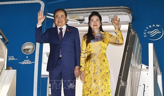 Chủ tịch Quốc hội Trần Thanh Mẫn và Phu nhân bắt đầu thăm chính thức Armenia