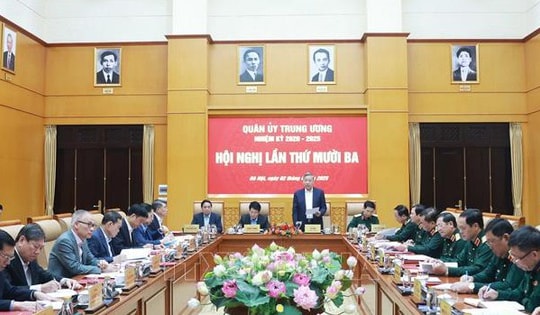 Tổng Bí thư Tô Lâm chủ trì Hội nghị Quân ủy Trung ương lần thứ mười ba