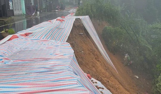 Lào Cai công bố tình huống khẩn cấp về thiên tai khu vực sạt lở