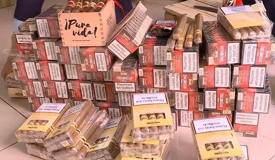 Hà Nội: Nam thanh niên nhập trái phép 1.500 điếu xì gà, thuốc lá ngoại để tiêu thụ