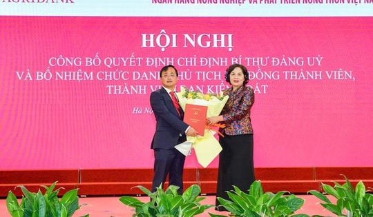 Vụ trưởng Vụ Hợp tác Quốc tế NHNN được bổ nhiệm làm Chủ tịch HĐTV Agribank