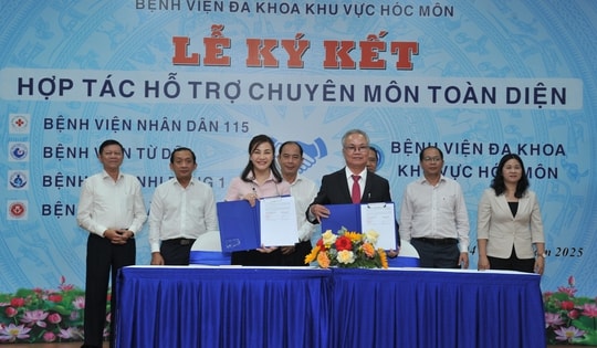 TPHCM: 4 bệnh viện lớn hỗ trợ BV Đa khoa khu vực Hóc Môn phát triển chuyên môn, giảm tải tuyến trên