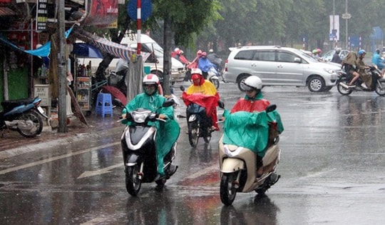 Thời tiết dịp Giỗ Tổ Hùng Vương: Bắc Bộ mưa diện rộng, Nam Bộ nắng nóng