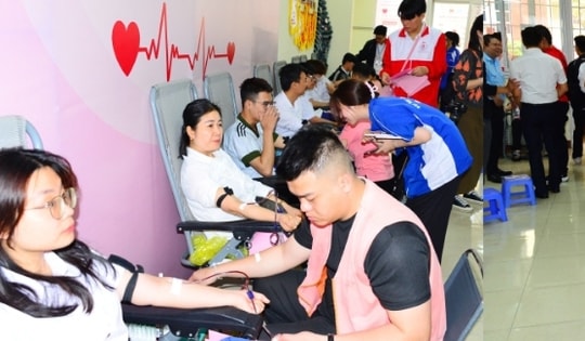 Hải Phòng khuyến khích, động viên người dân tham gia hiến máu thường xuyên