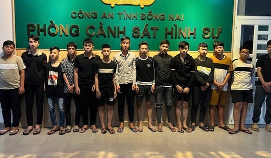 14 thanh thiếu niên gây náo loạn khu dân cư lúc rạng sáng vì mâu thuẫn cá nhân