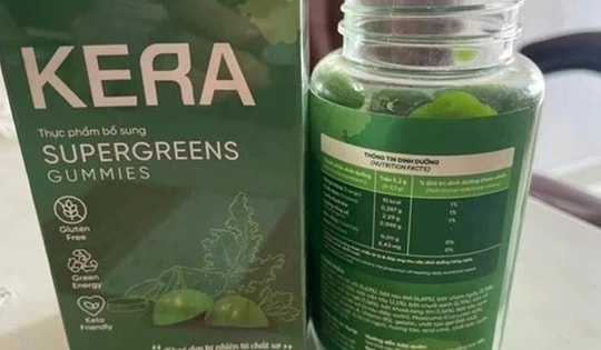 Kẹo rau củ Kera là hàng giả, cơ quan chức năng tìm người bị hại