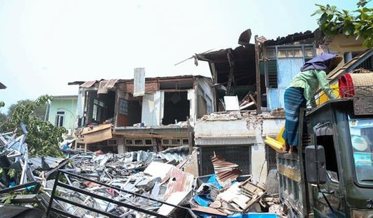 Động đất tại Myanmar: Số người thiệt mạng lên tới hơn 3.470