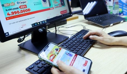 Thuế thu từ kinh doanh thương mại điện tử tăng 19%