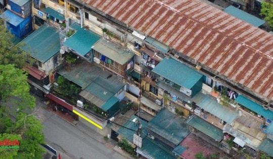 Khu tập thể cũ dự kiến được Hà Nội thay thế bằng 2 tòa nhà 45 và 25 tầng