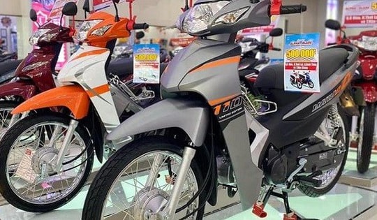 Giá xe Wave Alpha 110 mới nhất giảm cực mạnh, xứng danh xe số xịn, rẻ nhất thị trường