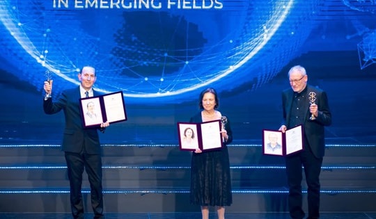 Chủ nhân Giải thưởng VinFuture được vinh danh ở Giải thưởng Breakthrough 2025