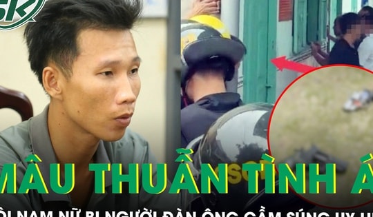 Nghẹt thở giải cứu đôi nam nữ bị người đàn ông cầm súng uy hiếp trong phòng trọ