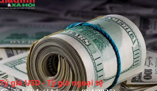 Tỷ giá USD - Tỷ giá ngoại tệ - Tỷ giá hối đoái hôm nay (9/4/2025)