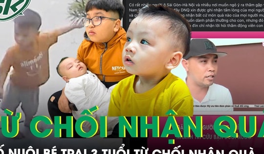 Bố nuôi bé trai 3 tuổi gây ‘bão mạng’ vì cứu bạn rơi xuống hố từ chối nhận quà, chỉ nhận tấm lòng