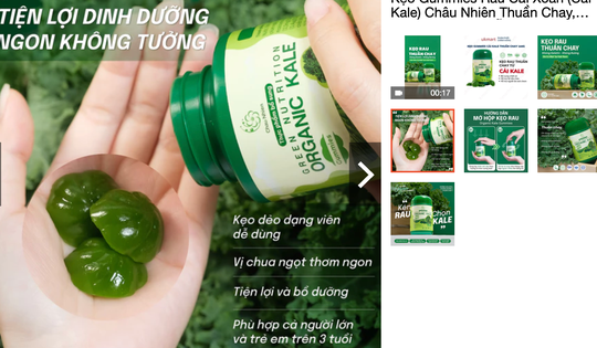 Vụ kẹo rau củ Kera: Thêm nhiều sản phẩm do Công ty Cổ phần Asia Life sản xuất, được quảng cáo như 'thần dược'