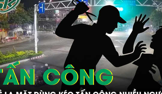 Bắt kẻ lạ mặt cầm kéo tấn công nhiều người dừng đèn đỏ ở Cần Thơ