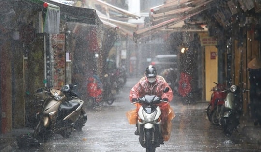 Miền Bắc giảm nhiệt xuống dưới 13 độ kèm mưa lớn vào cuối tuần này