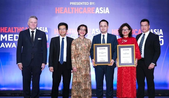 Vinmec được vinh danh tại Healthcare Asia Awards 2025
