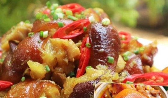 Cách nấu chân giò giả cầy không cần mẻ