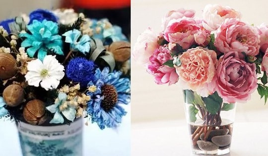 Những kiêng kỵ cần tránh khi trang trí hoa khô trong nhà