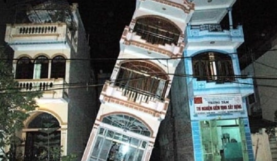 Xây dựng công trình mà làm hỏng, sập nhà xung quanh thì xử lý thế nào?