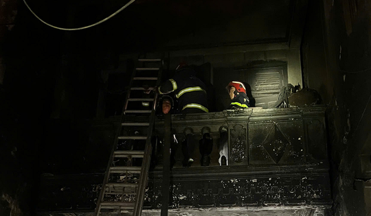 2 người tử vong thương tâm trong đám cháy lớn tại nhà dân ở Hà Nội