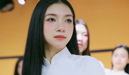 Chân dung cô gái quê Tiền Giang được nói giống Hoa hậu Nguyễn Thị Huyền