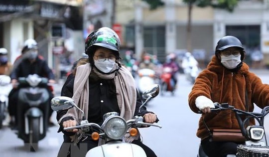 Thông tin mới nhất về đợt không khí lạnh gây mưa từ đêm qua