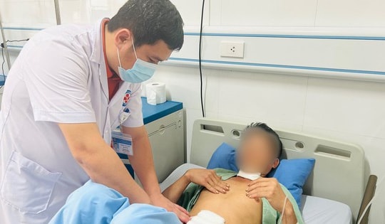 Cứu sống nam thanh niên bị đứt động - tĩnh mạch, sốc mất máu nguy kịch